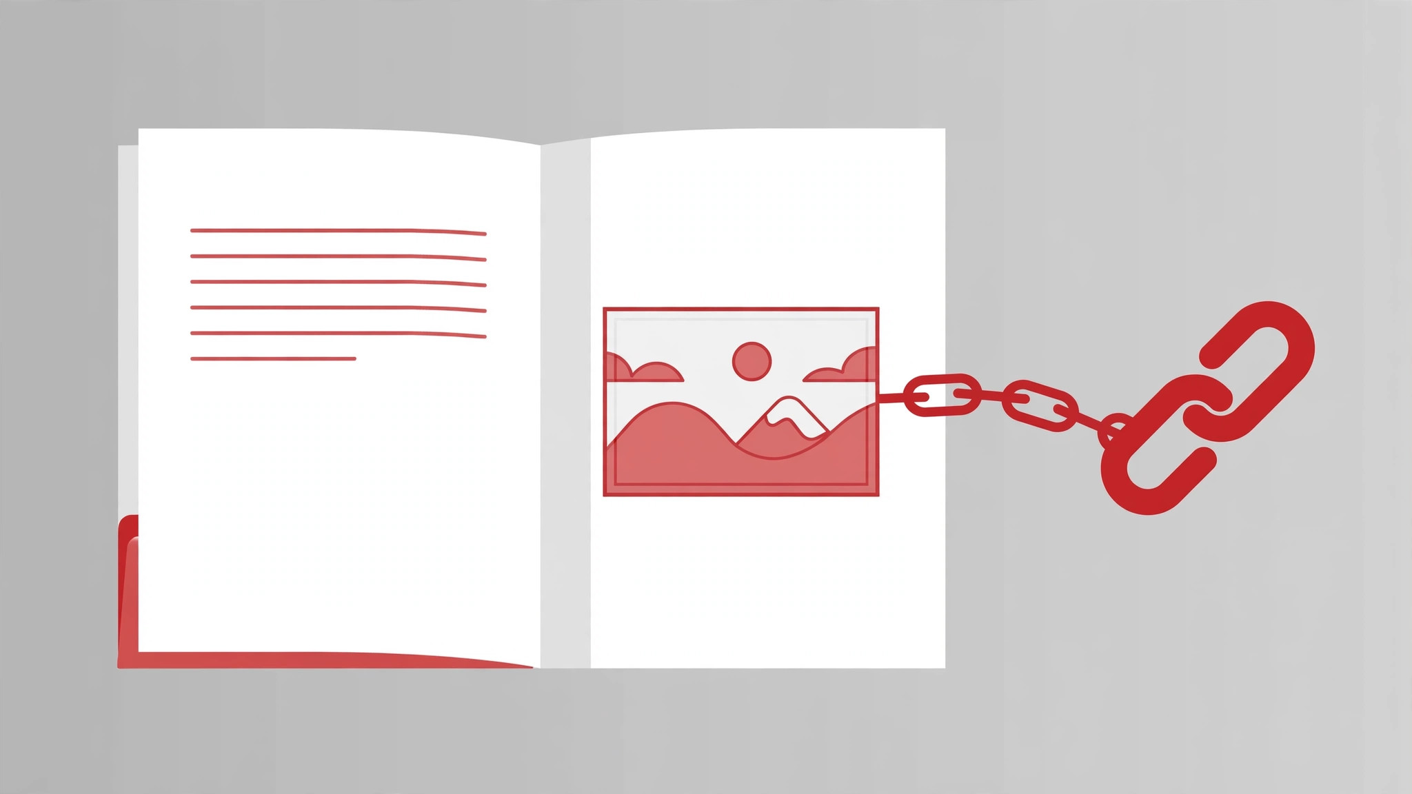 Illustration showing how to embed images in a GitHub README using Markdown image syntax